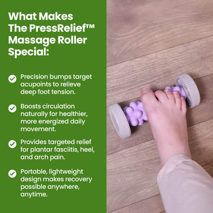 PressRelief™ Foot Massage Roller